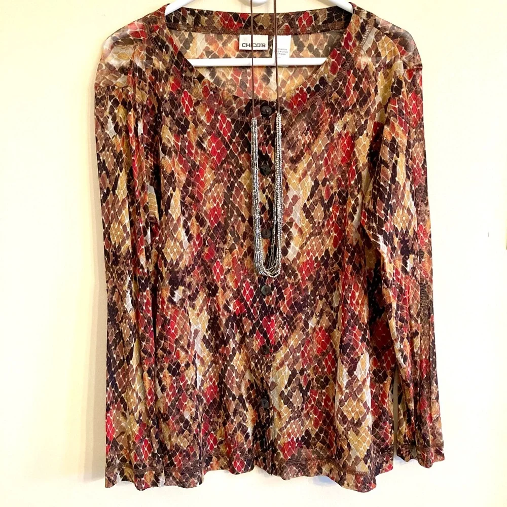 Chico’s Blouse - Picture 7 of 8